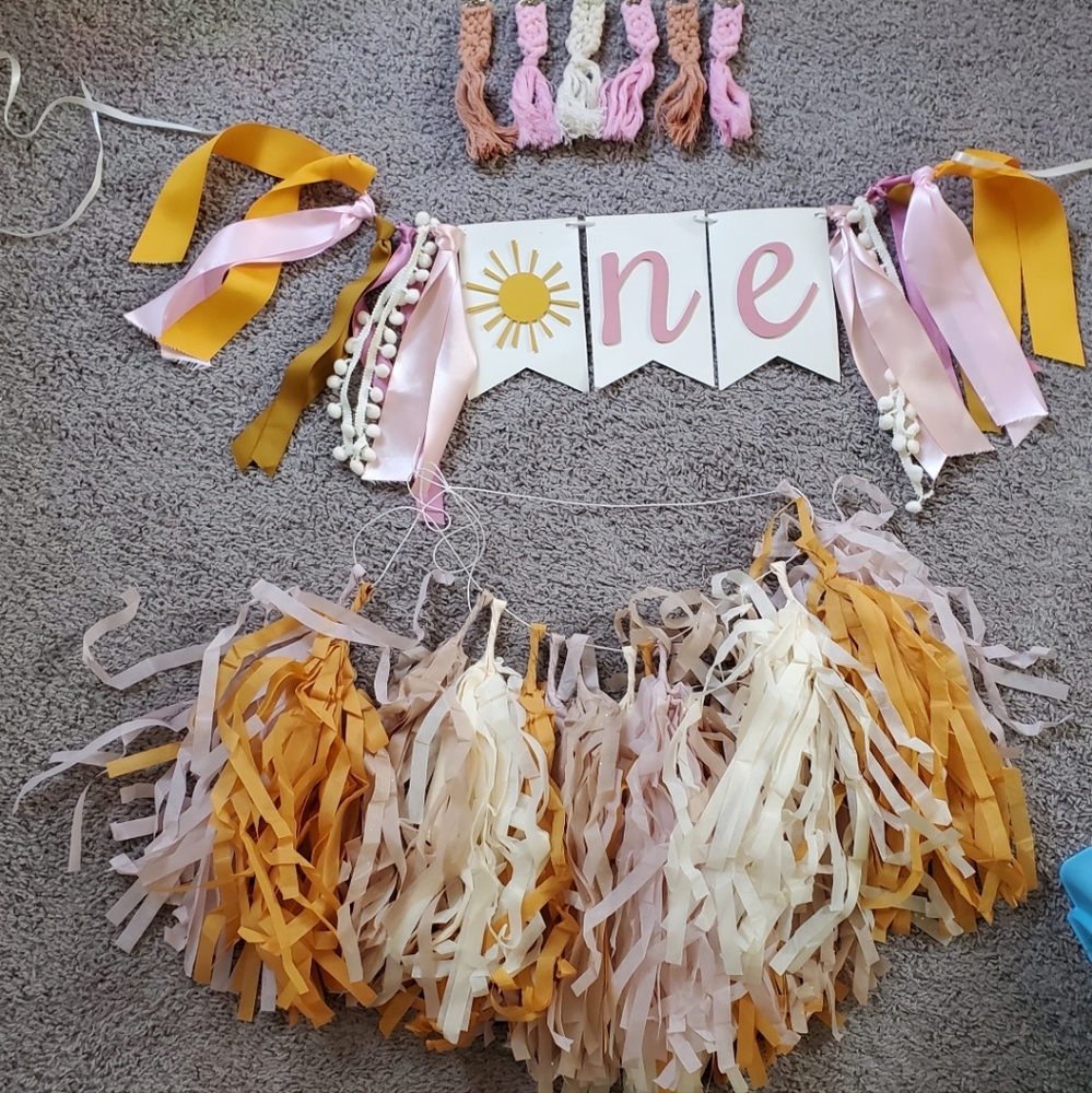 One year birthday decorations